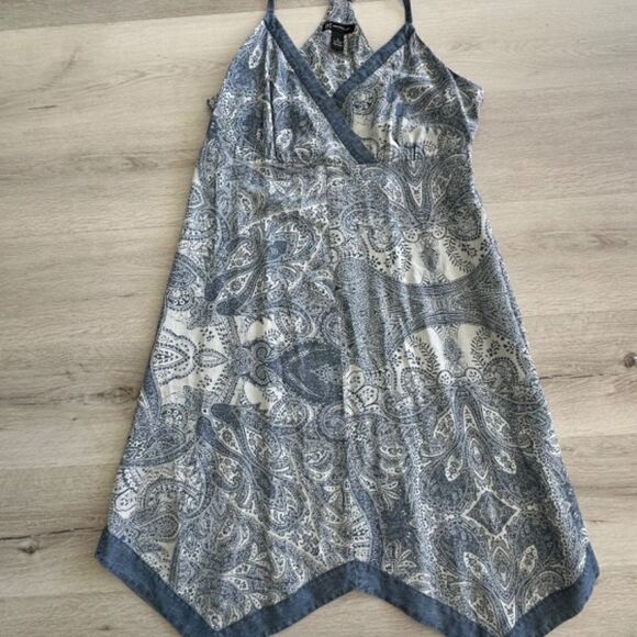 INC Racerback Handkerchief Hem 12 EUC - Picture 3 of 7